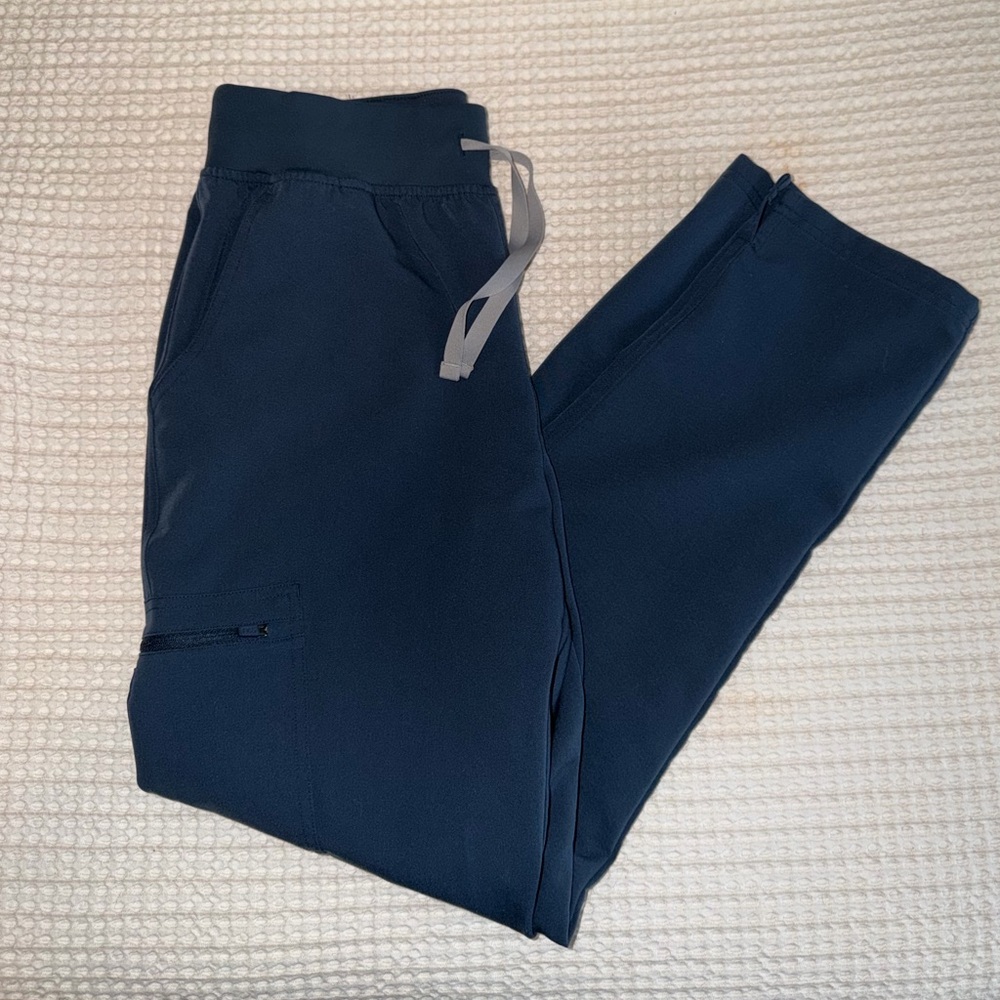 Figs High Waisted Yola Skinny Dark Harbor/M